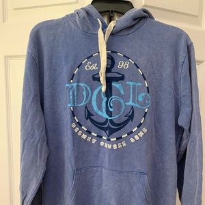 Blue sweatshirt